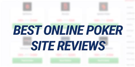 online poker reviews|Poker Site Reviews .